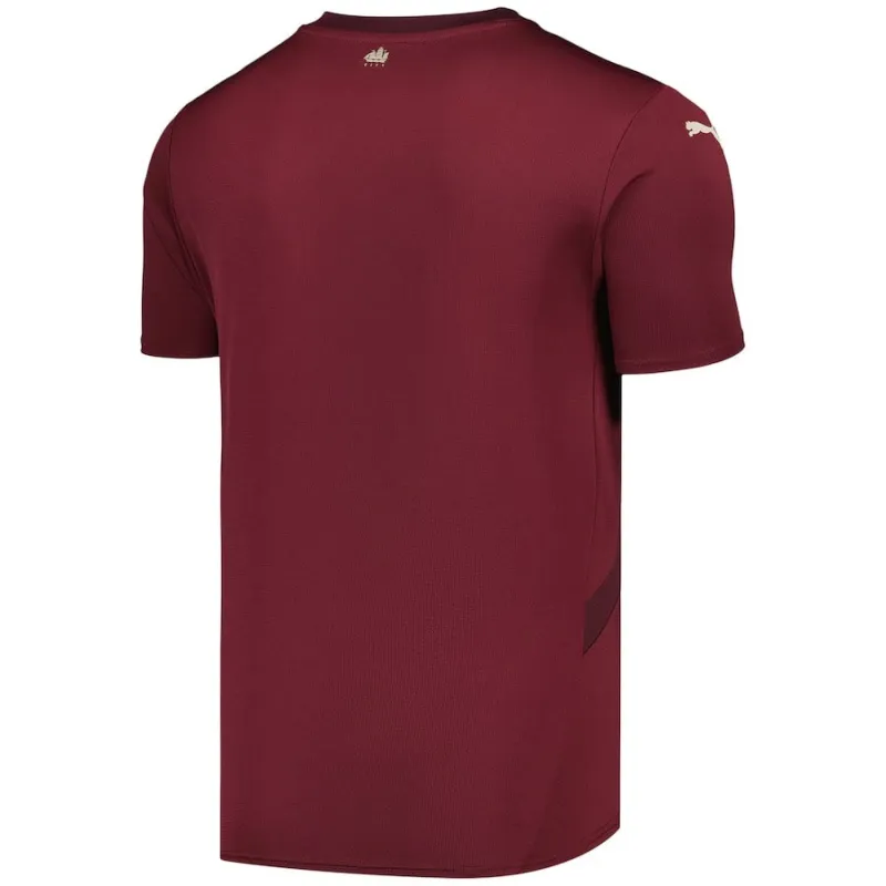 Manchester City Kids' Third Kit 2024/25 - Burgundy