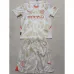 Maglia e pantaloncini del portiere di porta per bambini di Manchester City 2024/25 - Bianco