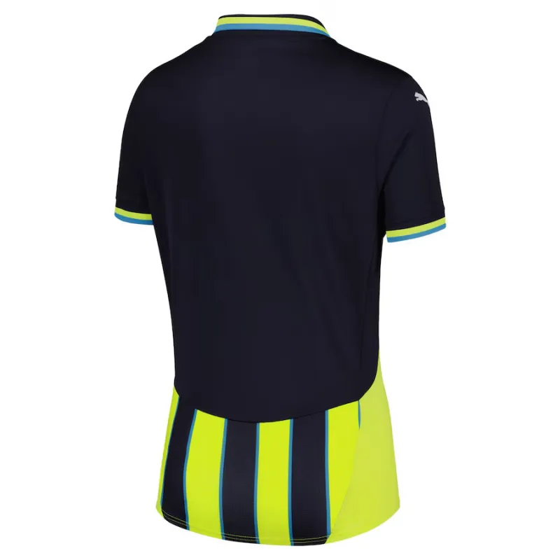 Maillot extérieur pour femmes de Manchester City 2024/25 - Noir / Vert