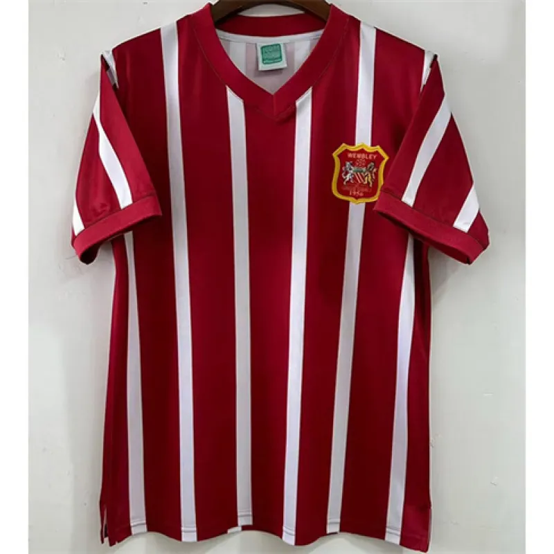 Manchester City 1956 Retro Jersey - Red