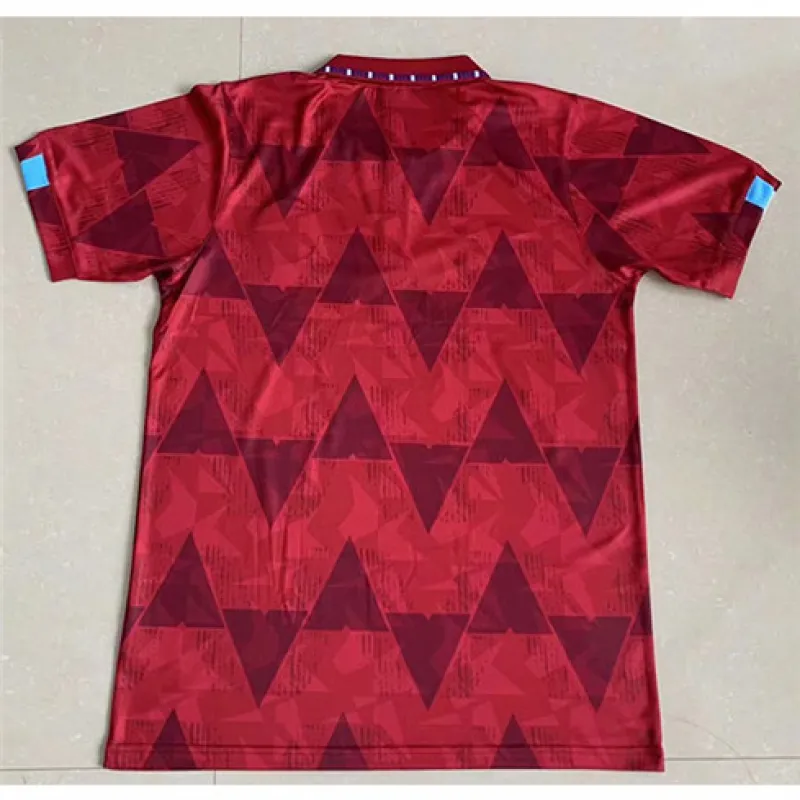 Manchester City 1956 Away Retro Jersey - Red