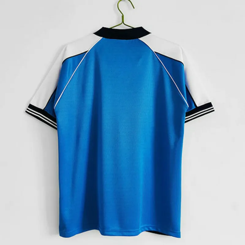 Manchester City 1999 - 01 Retro Home Jersey - Blue