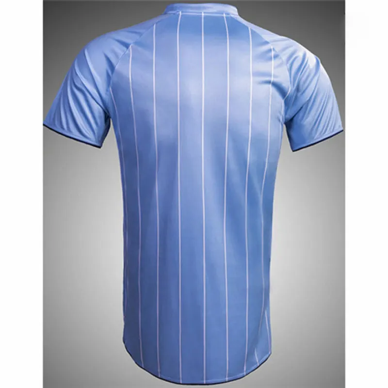 Camiseta de campo de casa retró de Manchester City 2007/08 - Azul