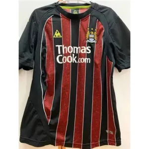 Maglia retrò di campo di casa di Manchester City 2008/09 - Rosso/Nero