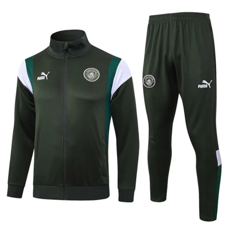 Veste de sport de Manchester City 2024/25 - Vert foncé