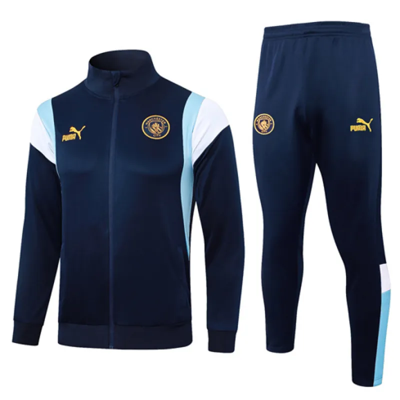 Veste de sport de Manchester City 2024/25 - Bleu foncé
