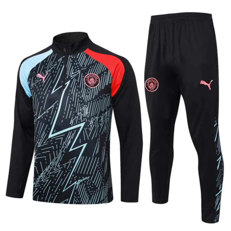 Manchester City 2024/25 Sports Wear - Black