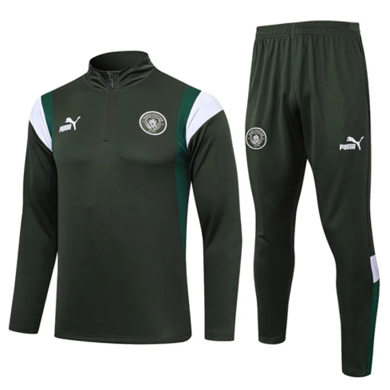 Manchester City 2024/25 Sports Wear - Dark Green