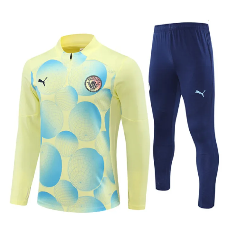 Manchester City 2024/25 Sports Wear - Yellow