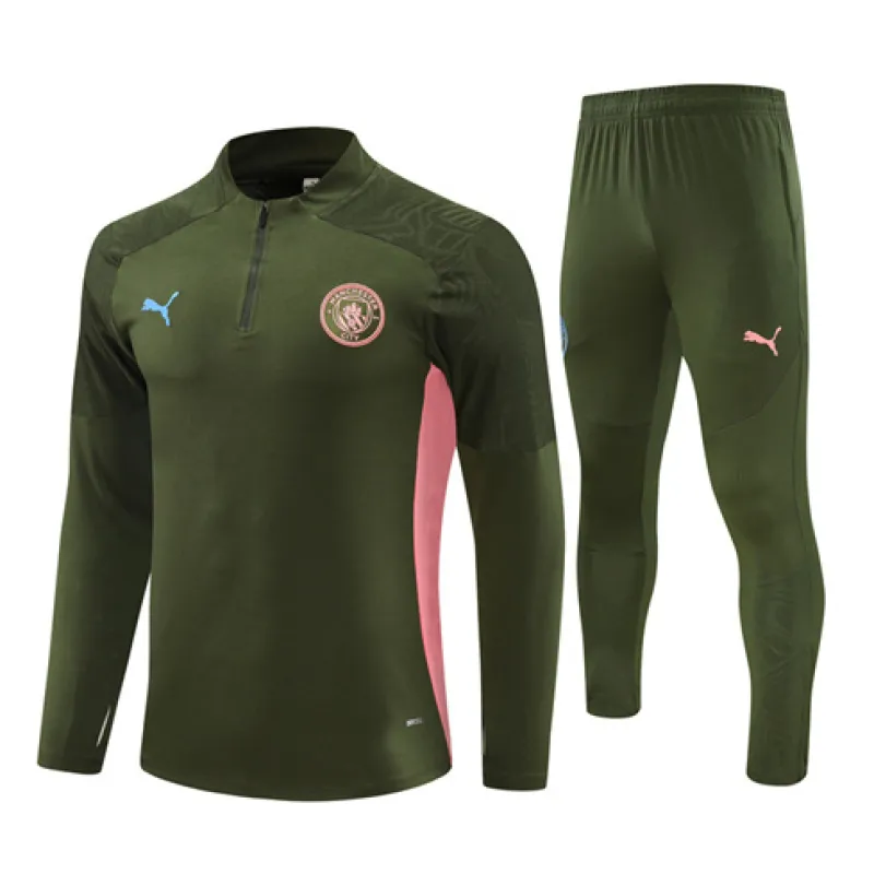 Manchester City 2024/25 Sports Wear - Army Green