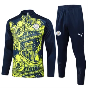 Abbigliamento sportivo per bambini di Manchester City 2024/25 - Giallo