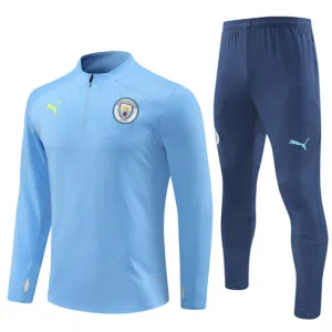 Abbigliamento sportivo per bambini di Manchester City 2024/25 - Blu
