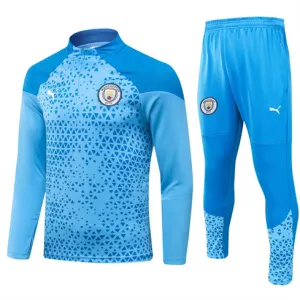 Abbigliamento sportivo per bambini di Manchester City 2024/25 - Blu