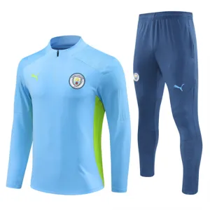 Abbigliamento sportivo per bambini Manchester City 2024/25 - Blu