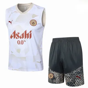 Insieme shorts e gilet di Manchester City 2024/25 - Albicocca