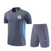 Manchester City 2024/25 Trainings-Trikot und Shorts - Dunkelgrau