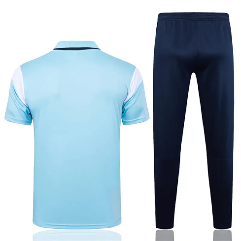 Chemise polo et pantalon d'entraînement de Manchester City 2024/25 - Bleu