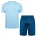 Maglia e shorts d'allenamento di Manchester City 2024/25 - Blu