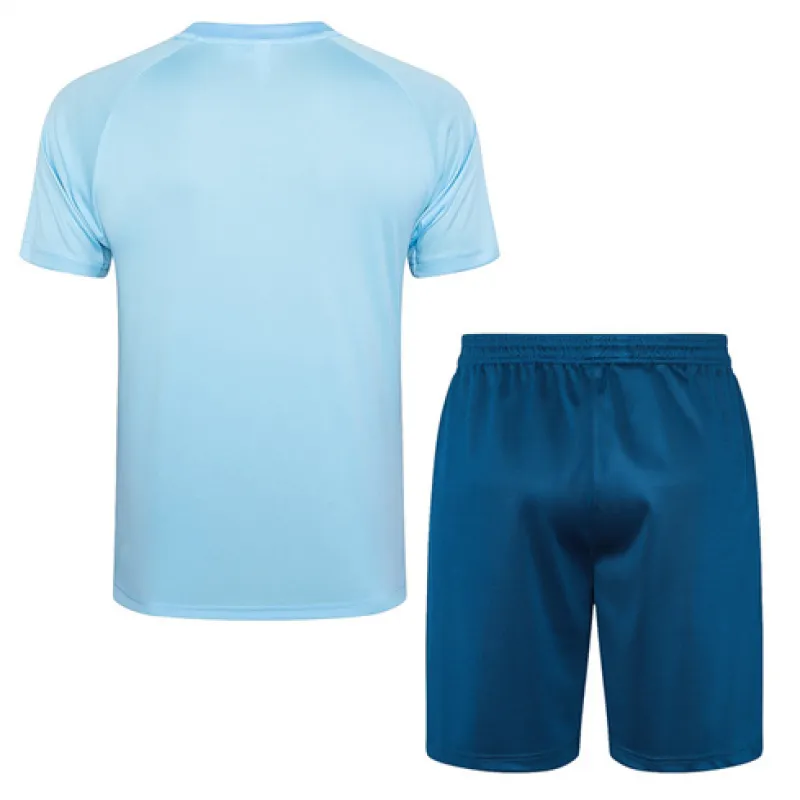 Maglia e shorts d'allenamento di Manchester City 2024/25 - Blu