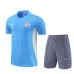Manchester City 2024/25 Kids' Training Shirt and Shorts - Blue