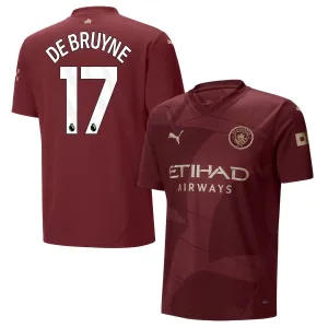 DEBRUYNE Terza maglia di Manchester City 2024/25 - Burdiglia
