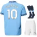 GREALISH Conjunto de camiseta de niño de local de Manchester City 2024/25 - Azul