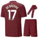 DEBRUYNE Terzo set di maglia per bambini di Manchester City 2024/25 - Burdiglia