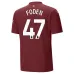 FODEN Terzo set di maglia per bambini di Manchester City 2024/25 - Burdiglia