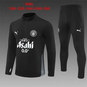 Manchester City 2025/26 Set Sportivo Bambino Nero