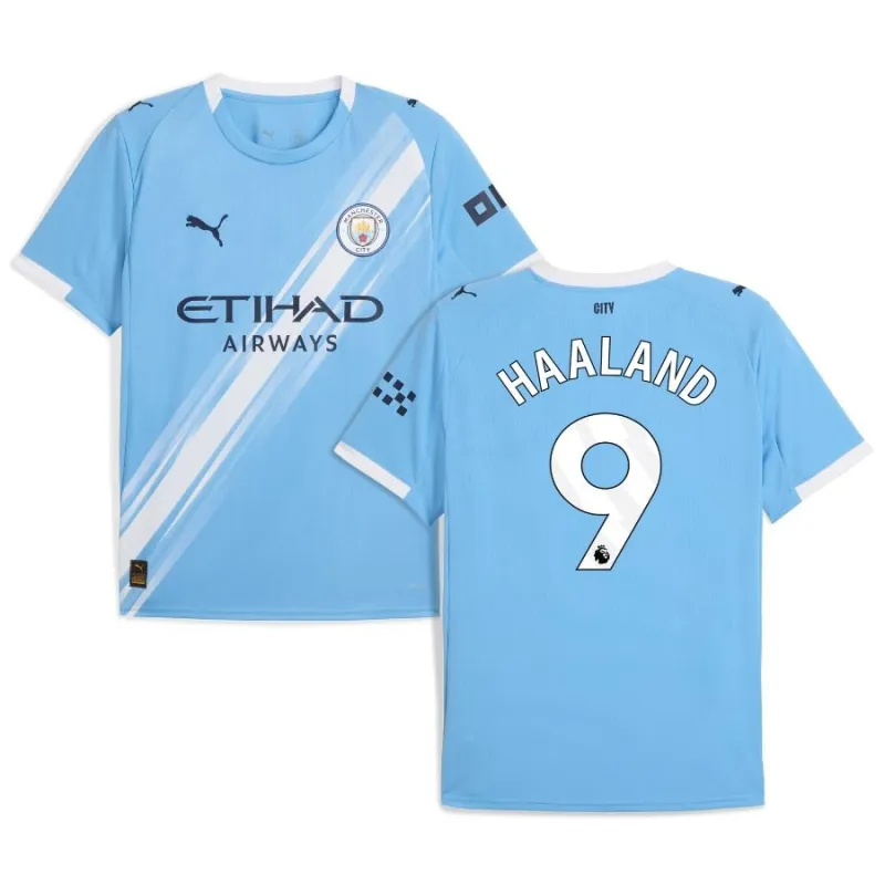Erling Haaland Manchester City 2025/26 Home Jersey