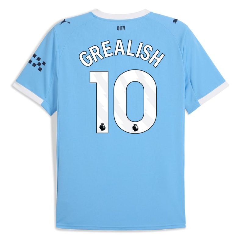 Kit home bambino Manchester City Grealish 2025/26