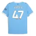 Manchester City FODEN Kids' Kit 2025/26 Home - Blue