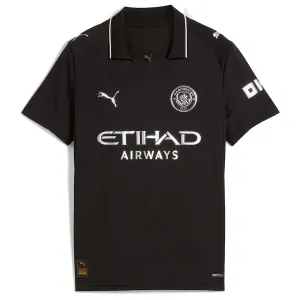 Maglia bambini in trasferta del Manchester City 2025/26 - Nero