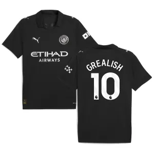 Maglia in trasferta di GREALISH per il Manchester City 2025/26 - Nero