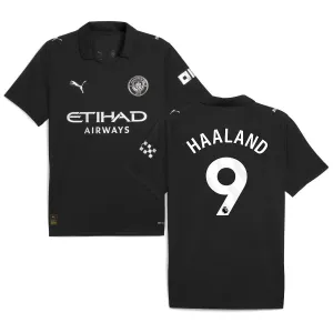 Maglia in trasferta di HAALAND per il Manchester City 2025/26 - Nero