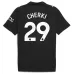 Manchester City CHERKI 2025/26 Away Kids' Jersey Set - Black