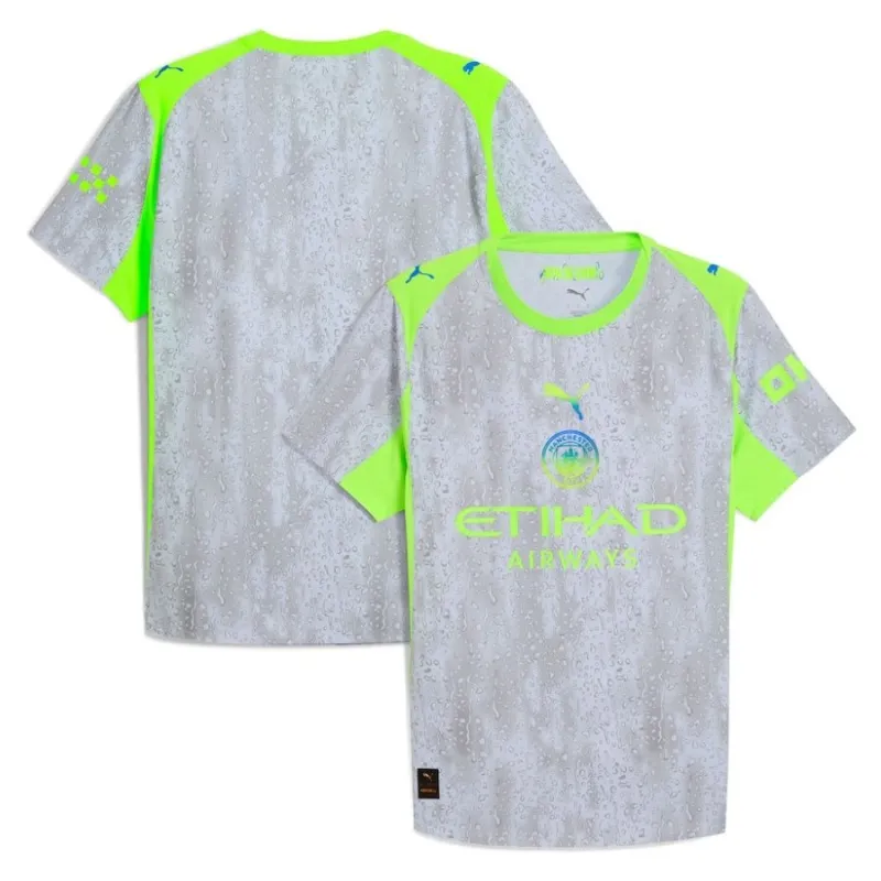 Terza maglia versione giocatore Manchester City 2025/26
