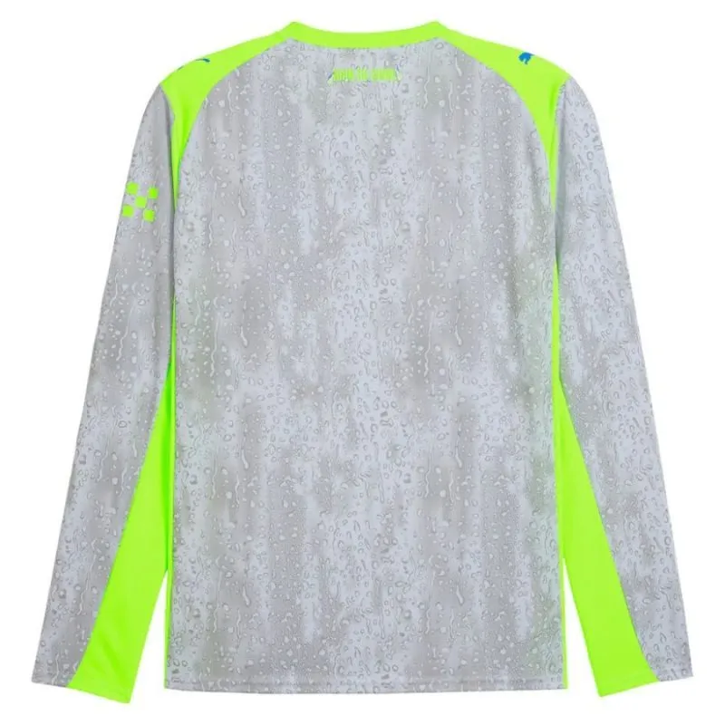 Manchester City 2025/26 Terza Maglia a Maniche Lunghe - Grigio