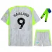 Manchester City HAALAND 2025/26 Third Kids Kit - Grey