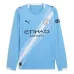 Manchester City 2025/26 Home Long Sleeve Jersey - Blue