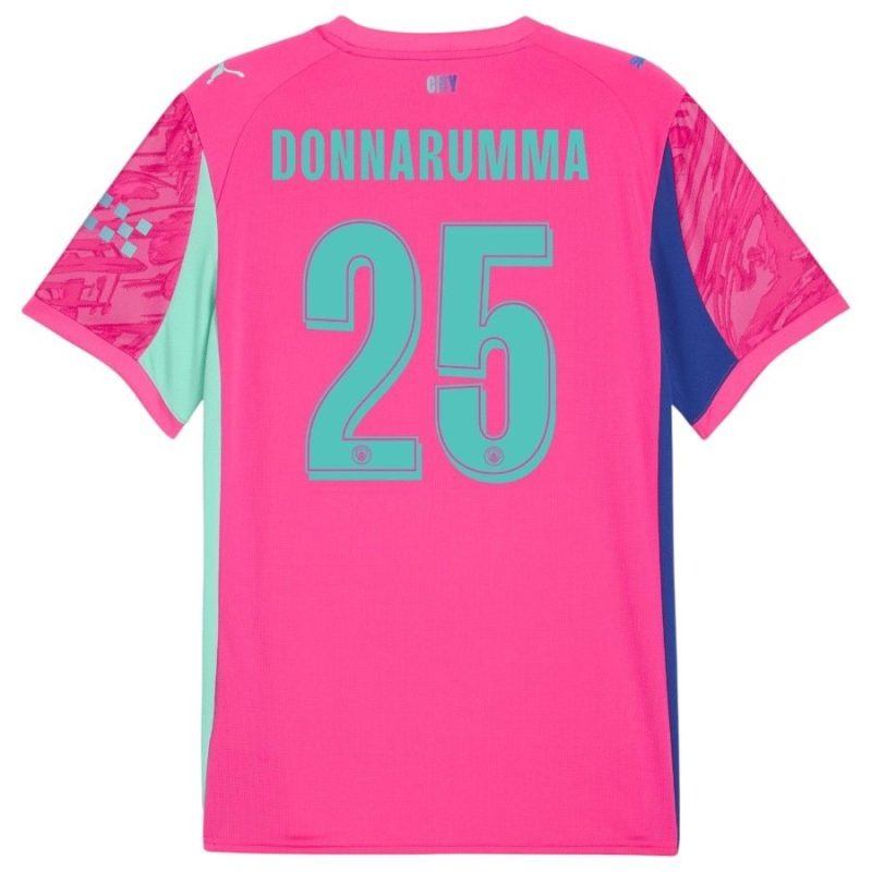 Manchester City DONNARUMMA 2025/26 Maglia Portiere - Rosa