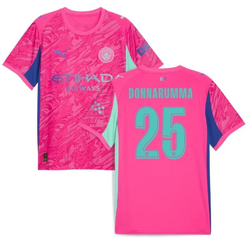 Manchester City DONNARUMMA 2025/26 Maglia Portiere - Rosa