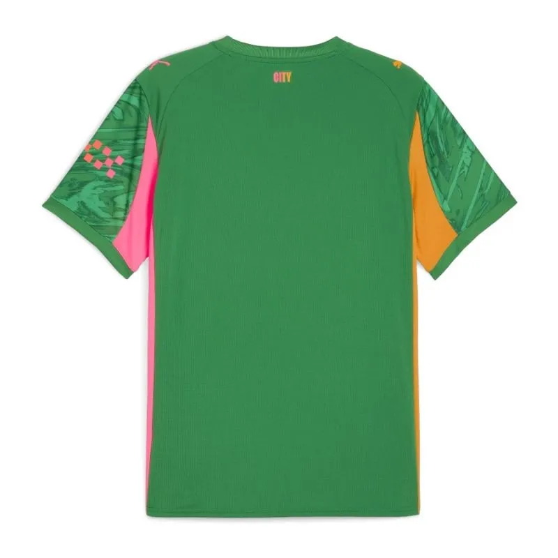 Manchester City 2025/26 Kids Goalkeeper Kit + Shorts - Green