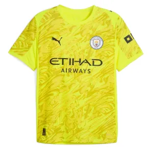 Maglia da portiere bambini Manchester City 2025/26 - Giallo