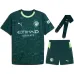 Manchester City 2025/26 Quatrième ensemble enfant - Vert