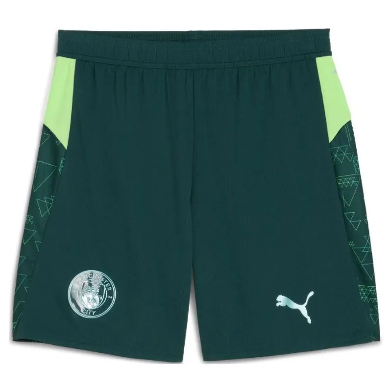 Manchester City 2025/26 Quatrième ensemble enfant - Vert