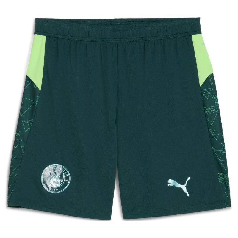 Manchester City 2025/26 Quatrième short - Vert