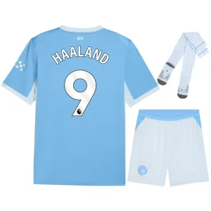 Manchester City HAALAND 2026/27 Home Kids Kit