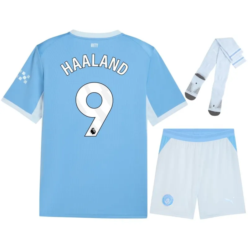 Manchester City HAALAND 2026/27 Home Kids Kit