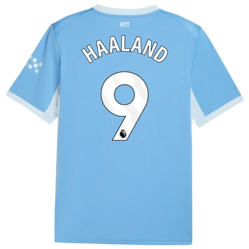 Manchester City HAALAND 2026/27 Home Kids Kit
